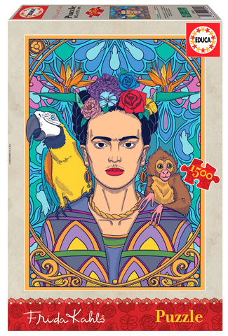 Puzzle 1500 el. Frida Kahlo