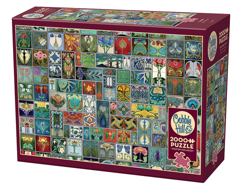 Puzzle 2000 el. Kolorowa mozaika