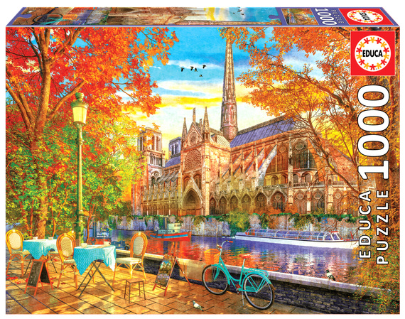 Puzzle 1000 el Katedra Notre Dame Paryż Francja sklep