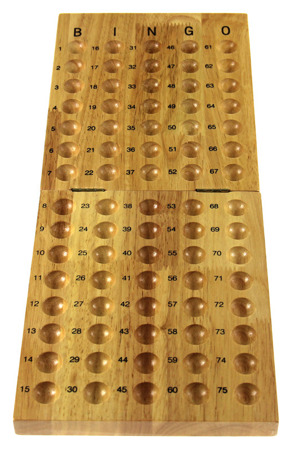 Bingo (Lotto) XL - zestaw do gry (75 piłeczek) (HG)