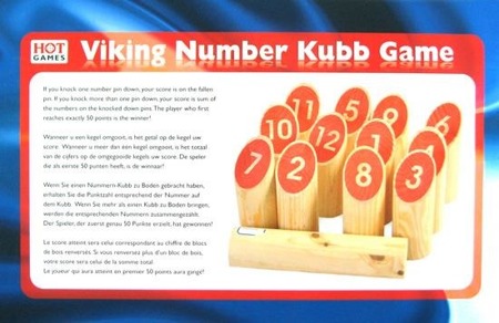 Kubb numeryczny - gra plenerowa (700808)