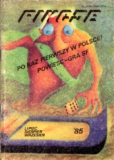 Gra paragrafowa w Polsce po raz pierwszy pojawiła się na łamach miesięcznika fikcje.