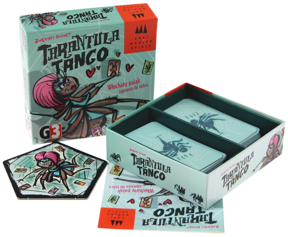 Zawartość gry Tarantula Tango.