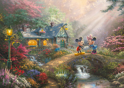 PQ Puzzle 500 el. THOMAS KINKADE Myszka Miki i Minnie (puszka) OUTLET