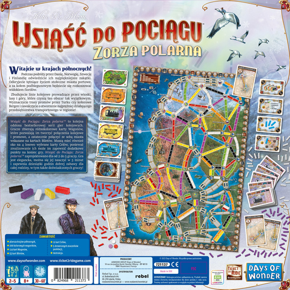 Wsiąść do pociągu: Zorza polarna