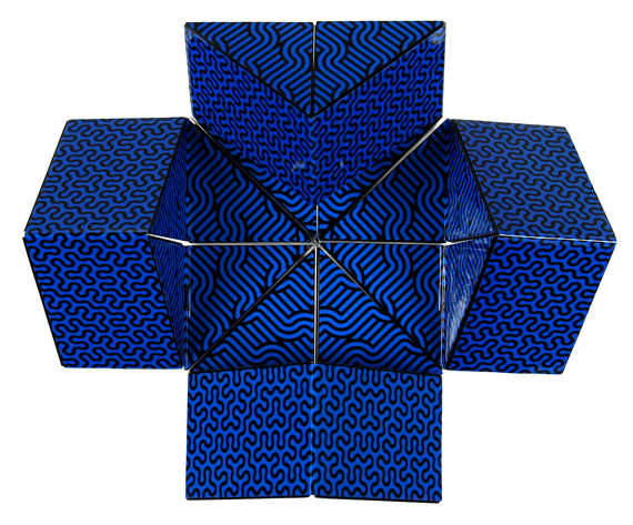 Dynacube (niebieska) - łamigłówka Recent Toys