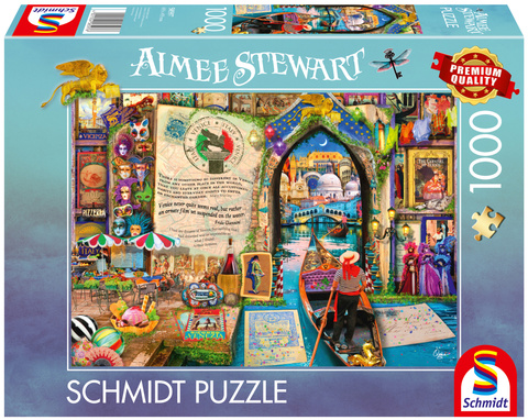 PQ Puzzle 1000 el. AIMEE STEWART Wspomnienia z Wenecji / Włochy