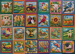 Puzzle 1000 el. Wiejskie życie