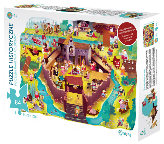 Puzzle historyczne - Początki państwa polskiego OUTLET