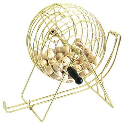 Bingo - złoty zestaw do gry (75 piłeczek) (HG)