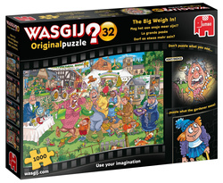 Puzzle 1000 el. Wasgij Original 32 - Sprawa dużej wagi