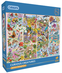 Puzzle 500 el. Ciekawe stworzenia