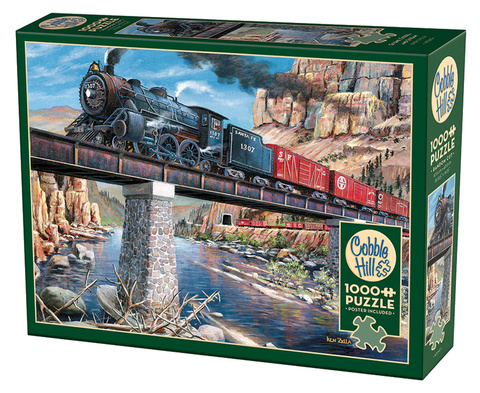 Puzzle 1000 el. Kamień, stal i para