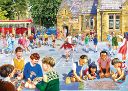 Puzzle 4 x 500 el. Szkolne dni