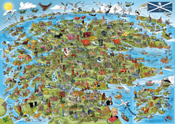 Puzzle 1000 el. Szkocja