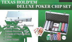 Żetony pokerowe bez nominałów 300 szt. 11.5 g (HG - 620905)