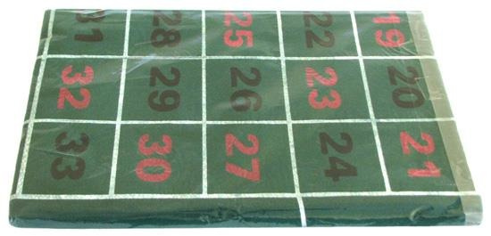 Mata do gry w ruletkę 180x90 cm (HG)