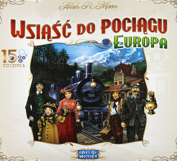 Wsiąść do pociągu: Europa (wydanie jubileuszowe)