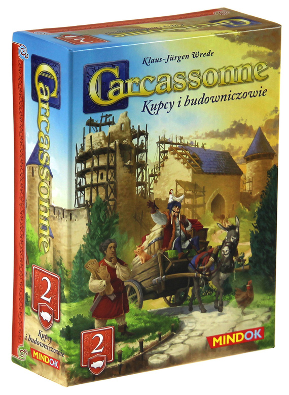 Carcassonne: 2. dodatek - Kupcy i budowniczowie (nowa edycja)