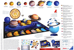 Puzzle 3D - Układ Słoneczny
