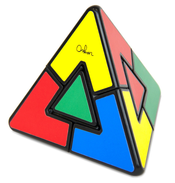 Pyraminx Duo - łamigłówka Recent Toys - poziom 2/5