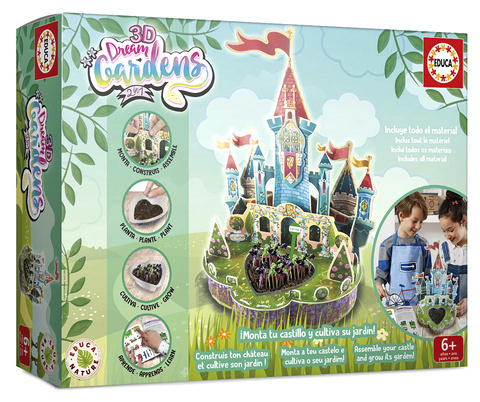 Model 3D Ogród marzeń - Zamek OUTLET