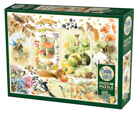 Puzzle 1000 el. Dziennik przyrodniczy: Jesień
