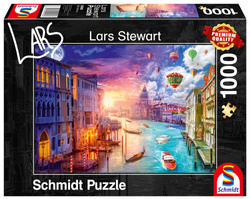 PQ Puzzle 1000 el. LARS STEWART Wenecja (Dzień / Noc)