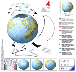 Puzzle 3D - Globus