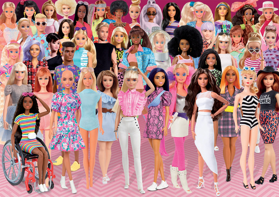 Puzzle 1000 el. Barbie