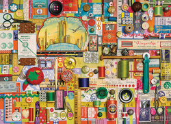 Puzzle 1000 el. Akcesoria do szycia