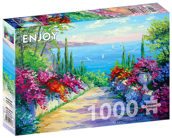 Puzzle 1000 el. Droga nad morze
