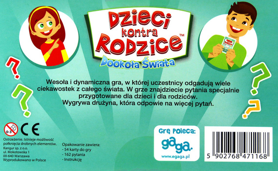 Dzieci kontra Rodzice - Dookoła świata