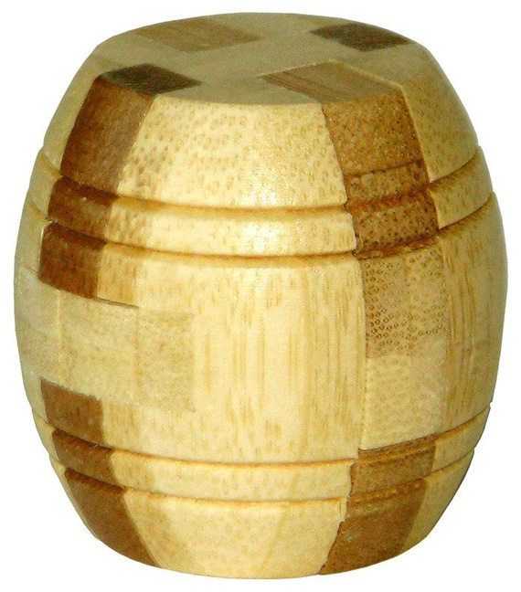 Łamigłówka 3D BAMBOO - Barrel - poziom 3/4