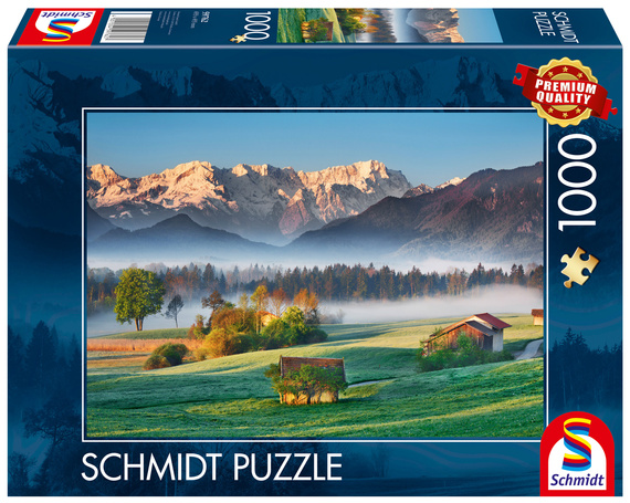 PQ Puzzle 1000 el. Rezerwat przyrody Murnauer Moos / Niemcy