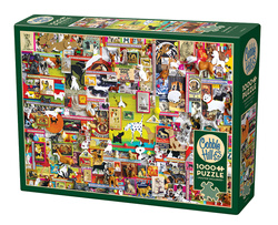 Puzzle 1000 el. W krainie psów