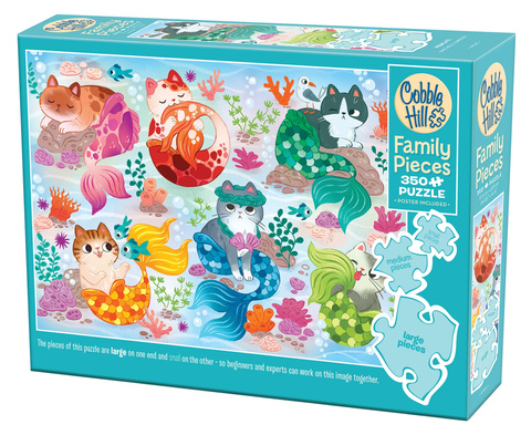 Puzzle 350 el. Syrenkotki