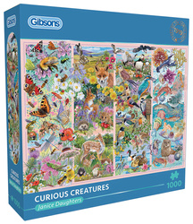 Puzzle 1000 el. Ciekawe stworzenia