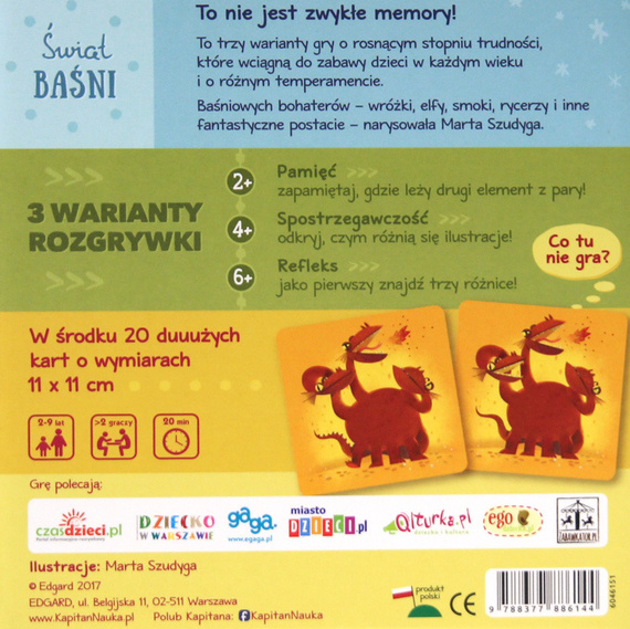 Memory na 3 sposoby - Świat baśni