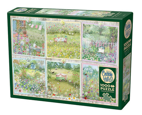 Puzzle 1000 el. Pola kwiatów