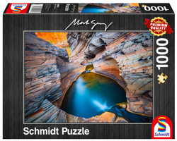 PQ Puzzle 1000 el. MARK GRAY Błękit indygo