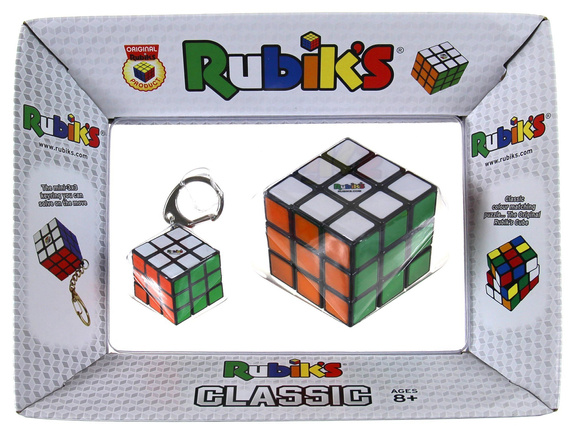 Kostka Rubika - Zestaw 3x3x3 + brelok 3x3x3 (Classic)
