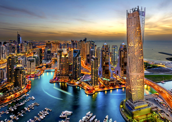Puzzle 1000 el. Dubaj / Zjednoczone Emiraty Arabskie