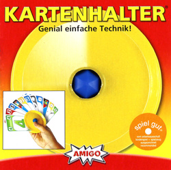 Trzymacz do kart (żółty)