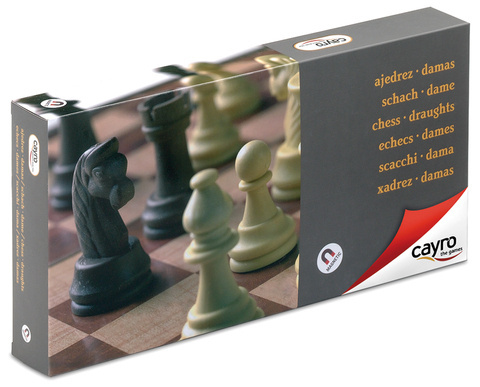 Szachy / Warcaby 32 cm (wersja magnetyczna) (455)