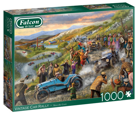 Puzzle 1000 el. FALCON Rajd pojazdów zabytkowych