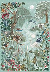 Puzzle 1000 el. Zamarznięta rzeka