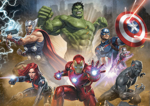 Puzzle 1000 el. Avengers