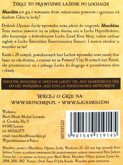 Munchkin 6 - Opętane lochy
