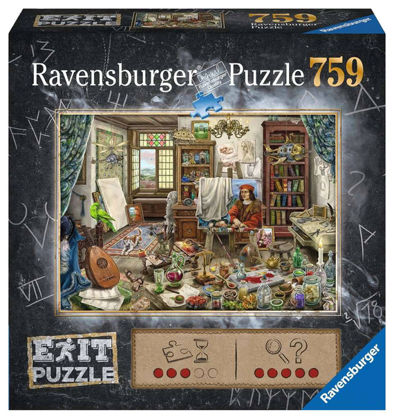 Puzzle EXIT - Pracownia artystyczna